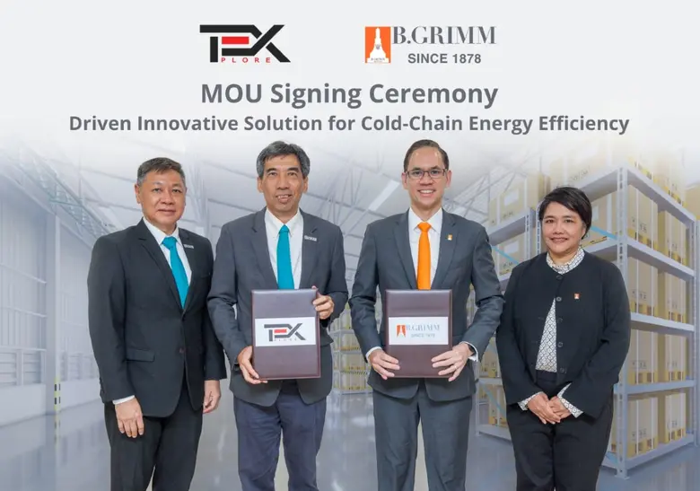 B.Grimm Power Partners with SCGC to Study New Business Model, Aiming to Revolutionize Cold Storage Industry with CHILLOX Energy-Efficient Solutions