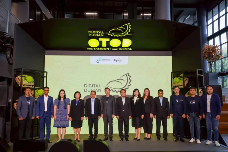 depa Collaborates Partners to Expand OTOD Digital Durian Project, Empowering 10,000 Thai Farmers with Digital Platforms