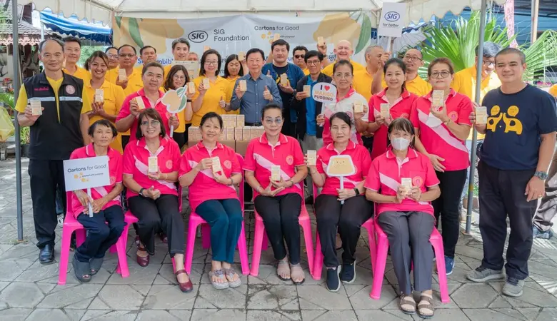 Transforming food loss into essential nutrition SIG Foundation expands "Cartons for Good" initiative to Thailand