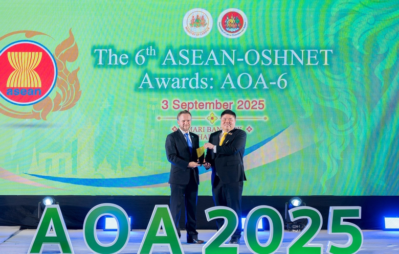 Suntory PepsiCo Thailand Honors with The 6th ASEAN-OSHNET Excellence Award, Reinforcing Leadership in Occupational Safety and Health Across ASEAN