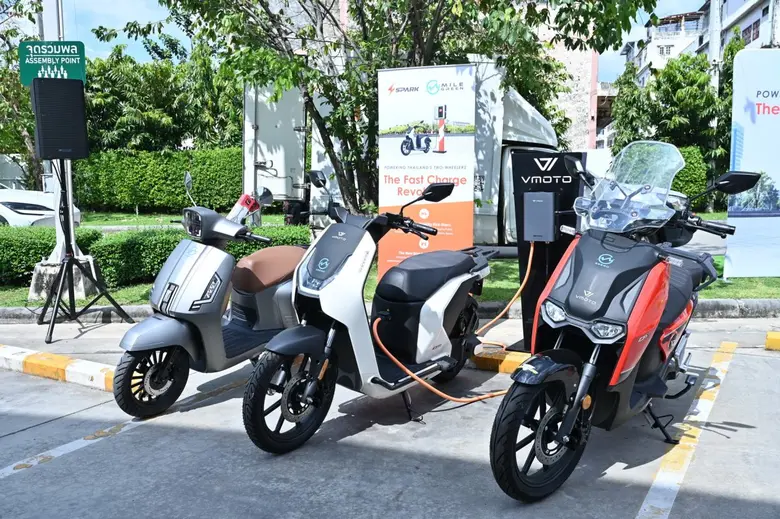 Spark EV and Mile Green Launch Thailand's First E-Motorcycle Public Charging Ecosystem, Unveiling Nation's Fastest Charge TechnologyA New Era of E-Mobility Freedom Begins as Hong Kong-based Innovation Accelerates Southeast Asian Market Growth