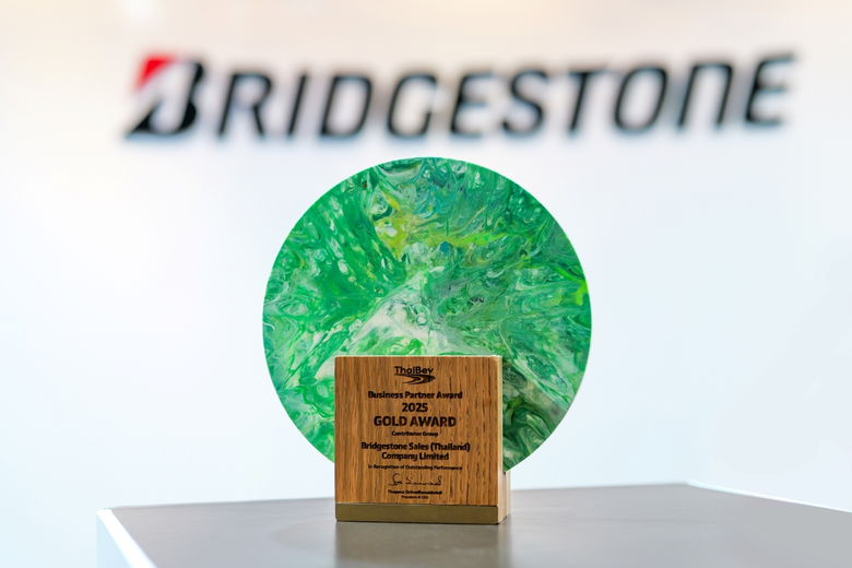 Bridgestone Honored with "Business Partner Award 2025 (Gold Award)" from ThaiBev and Reaffirms Its Commitment to Driving Business Toward a Sustainable Future at Sustainability Expo 2025