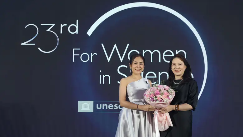 Two Chula Researchers Win 2025 L'Oreal Thailand 'For Women in Science' Grant