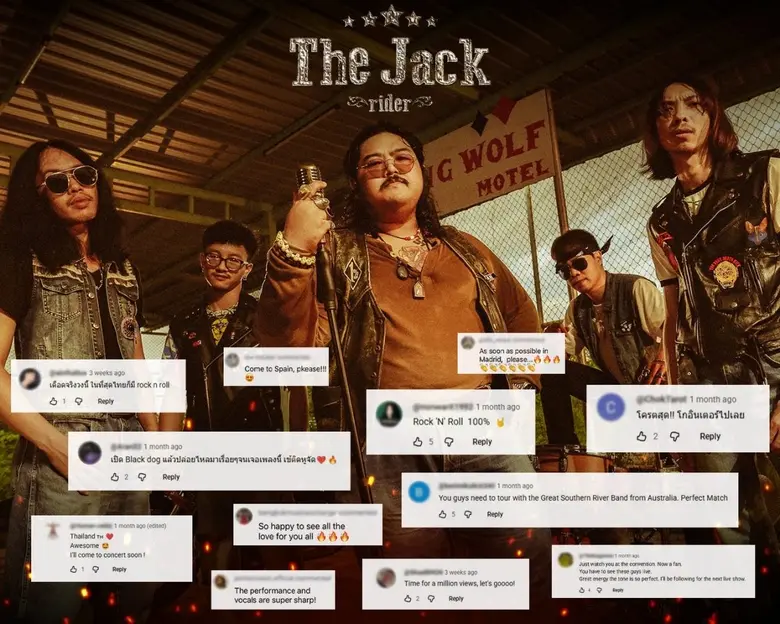 The Young Wolf  ปลื้มกระแสดี หลังคัฟเวอร์เพลงวง Led Zeppelin ดันยอดผู้ติดตามพุ่ง และแฟนต่างชาติแห่คอมเมนต์อยากให้ไปทัวร์ต่างประเทศ