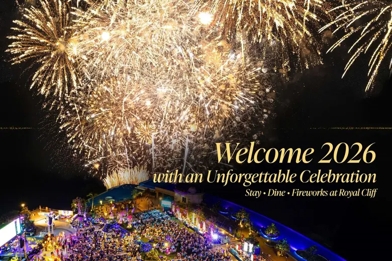 Welcome 2026 with an Unforgettable Celebration at Royal Cliff Pattaya