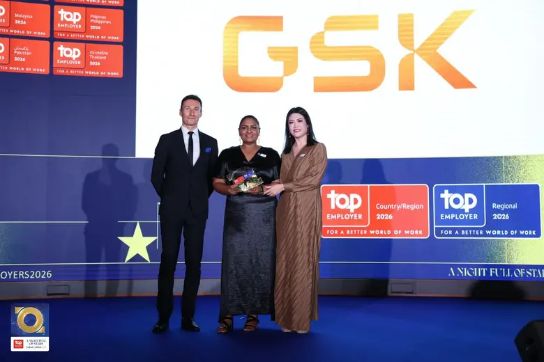 GSK คว้า 2 รางวัล 'Top Employer 2026' ทั้งระดับประเทศและเอเชียแปซิฟิก