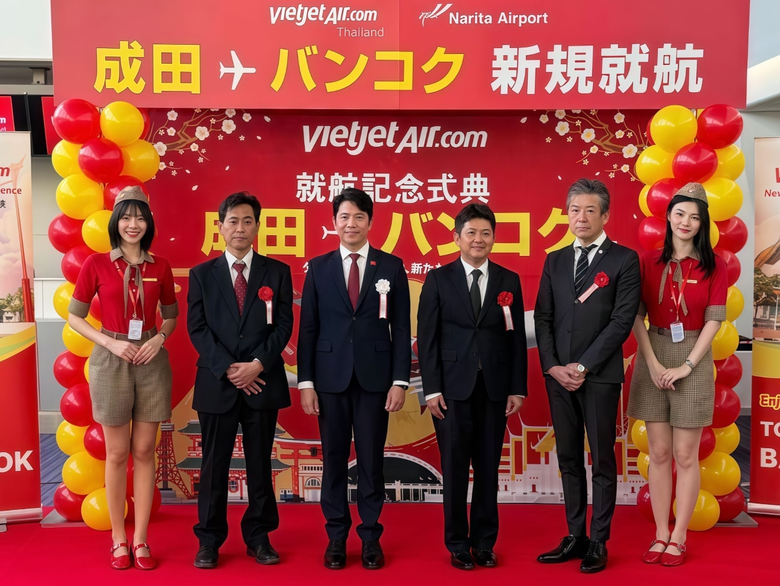 เวียตเจ็ทไทยแลนด์ เชื่อมหมุดหมายการท่องเที่ยวสู่ญี่ปุ่น เปิดเที่ยวบินตรง "กรุงเทพฯ - โตเกียว" ด้วยโบอิ้ง 737-8 รับฤดูกาลท่องเที่ยว