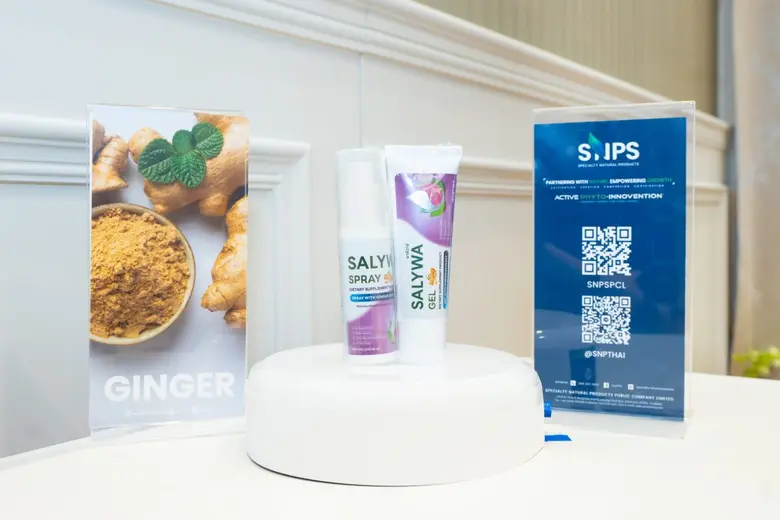 SNPS ร่วมกับ สภากาชาดไทย เปิดตัวนวัตกรรม "SALYWA" ผลิตภัณฑ์น้ำลายเทียม