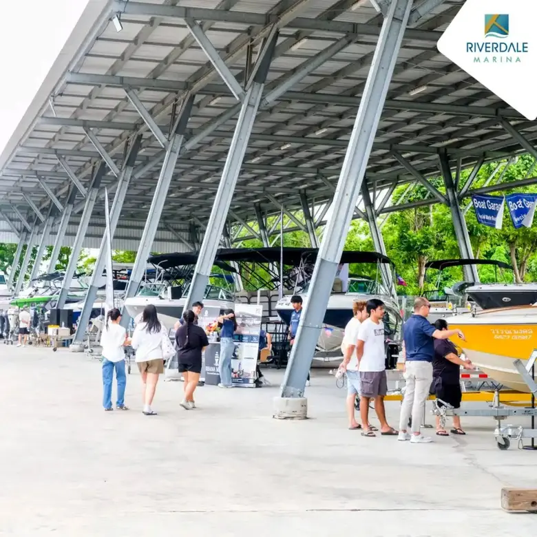 ริเวอร์เดล มารีน่า จัดใหญ่ "Riverdale Marina Used Boat Market ครั้งที่ 2" ผนึกกำลังพันธมิตรเอาใจคนรักสายน้ำชูนวัตกรรมเรือไฟฟ้าสุดล้ำ