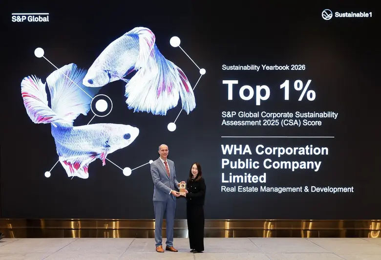 WHA Group Secures World's No. 1 Ranking for Sustainability for Second Consecutive Year by S&amp;P Global