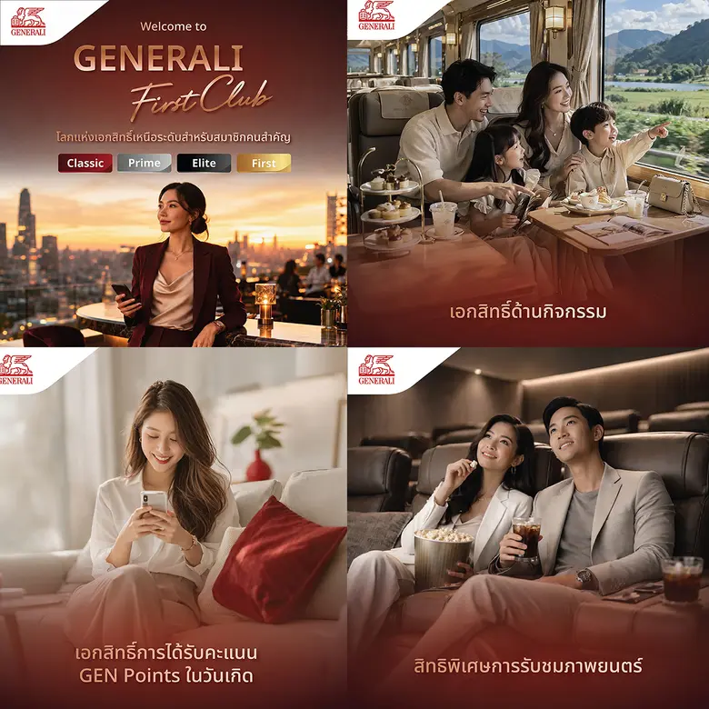 Generali Thailand Launches "Generali First Club" Elevating Customer Experience Through Curated Lifestyle Privilege