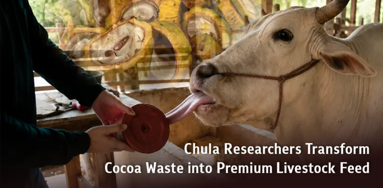 Chula Researchers Transform Cocoa Waste into Premium Livestock Feed