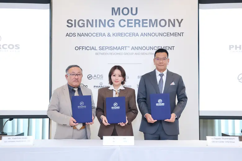REVOMED GROUP Redefines Beauty &amp; Wellness with "Advanced Delivery Technology" Partnership with Japan and France set to Elevate Thailand's Beauty &amp; Wellness Standard
